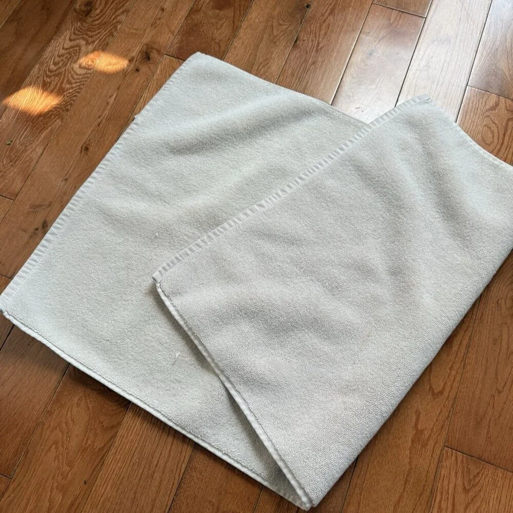 Parachute Bath Mat Classic Light Pink Turkish Cotton Rectangle Soft Quick Dry